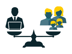 Improved life balance with cloud computing