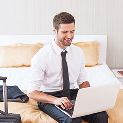 Accessing AirDesk Legal at a hotel